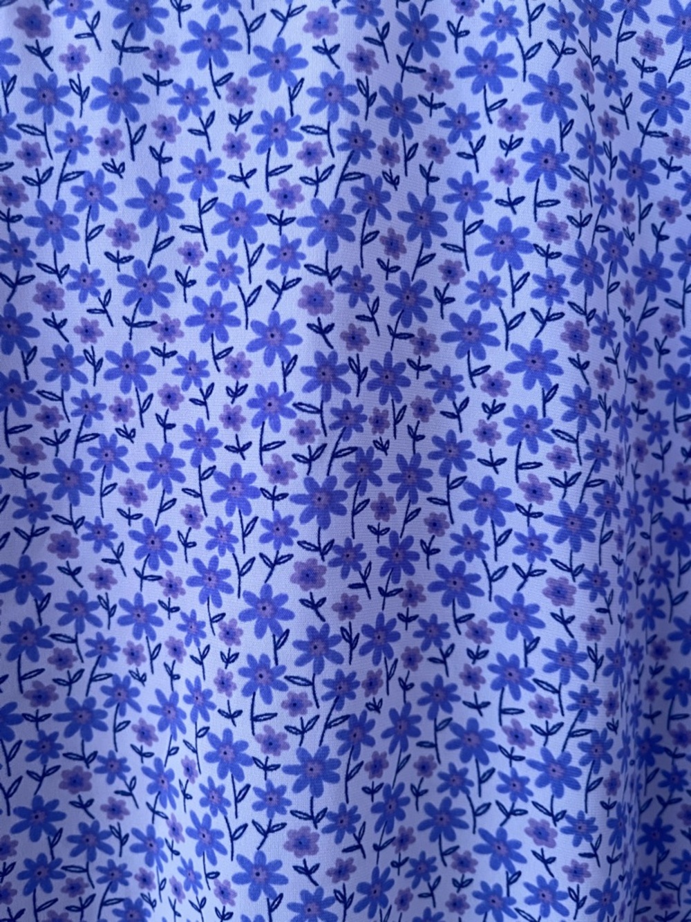 Tunic Floral Blouse, 2x - Picture 4 of 6